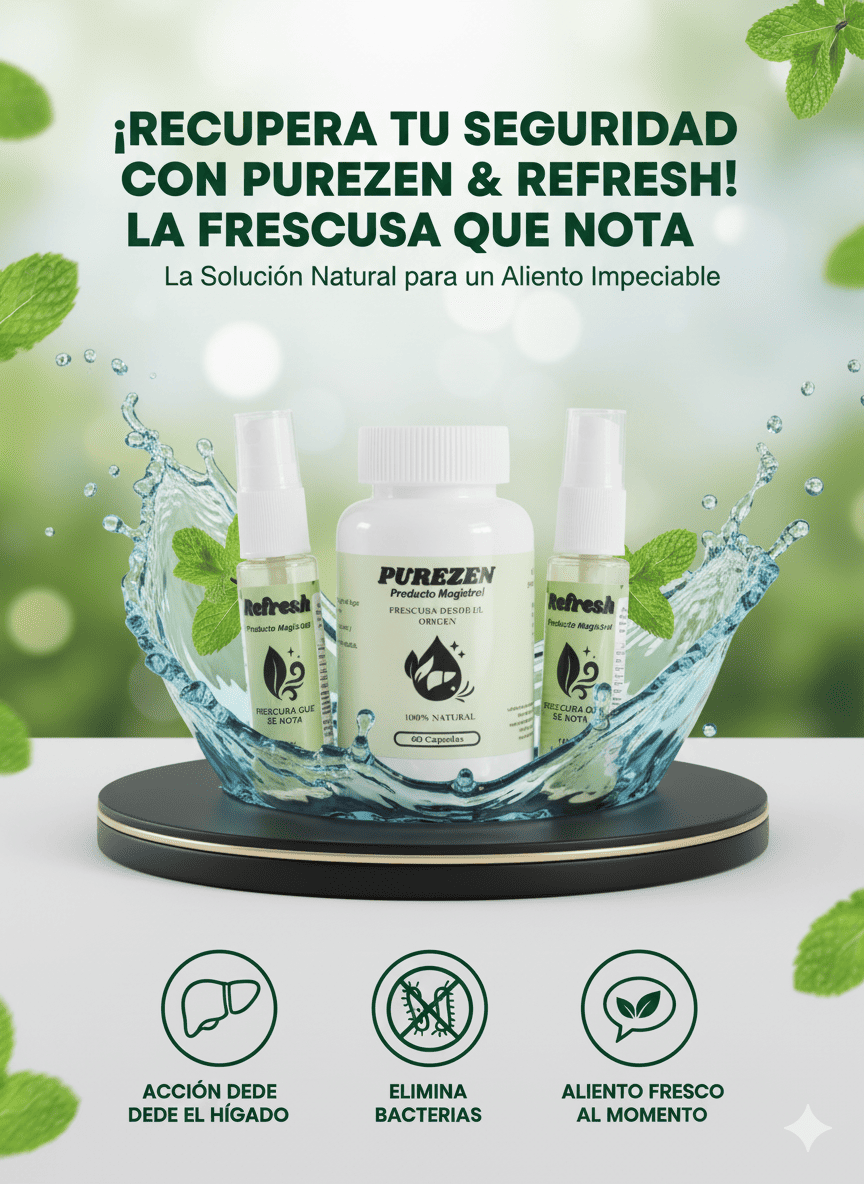 ¡Limpia tu cuerpo, renueva tu energía y dile adiós al mal aliento!